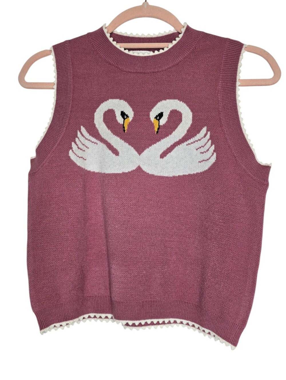 Willow & Wind swan sweater vest